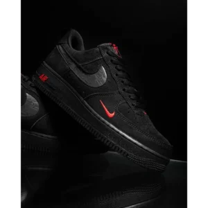 Nike AirForce 1 "Black-Orange" For Men's Shoes (BSF427)