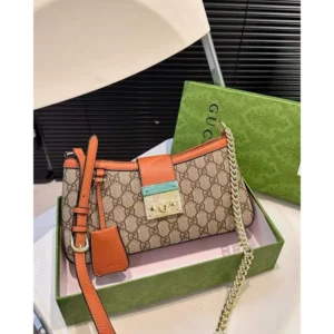 Gucci Padlock Shoulder Bag For Women (LAB114)