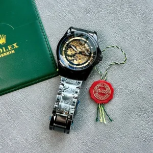 Rolex Watch Automatic Full Black For Men (BSF517)