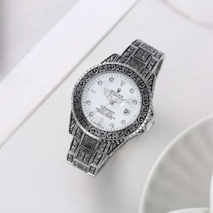 Rolex Watch Oyster Vintage Silver-White For Men (FIT509)