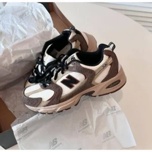 New Balance 530 Dark Mushroom Shoes For Women (BSF984)