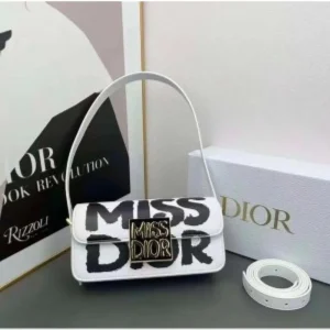 Dior Miss Flap Shoulder Bag With Og Box Carry Bag For Women (FT663)
