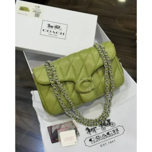 Coach Tabby Shoulder Bag With Og Box & Dust Bag For Women (SZ789)