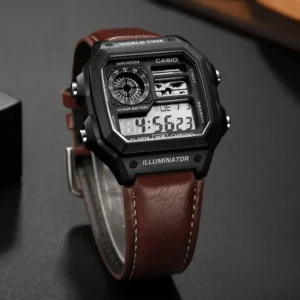 Casio AE1200 Illuminator Watch Camel Brown For Men (BOT968)