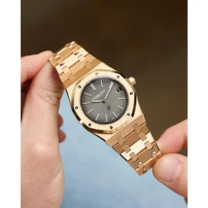 Audemars Piguet Royal Oak Watch Copper Black For Men (SG761)
