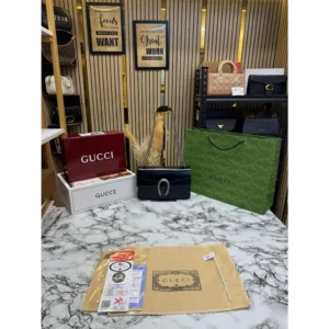 Gucci Dionysus Glossy Shoulder Bag