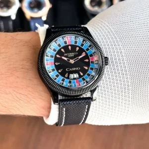 Jacob & Co Watch Full Black Blue For Men (SG1496)