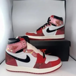 Nike Air Jordan 1 Across The Spider Verse Heavy Glow Shoes For Men (SL676)