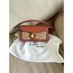 Coach Tabby Bag Brown With Og Box & Dust For Women (FT616)