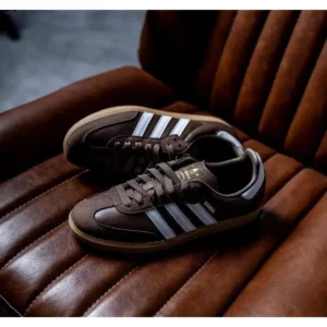 Adidas Samba Og Earth Strata Gum Shoes For Men (SL703)