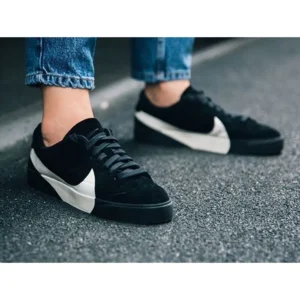 Nike Blazer City Low Black White Shoes For Men (FT745)