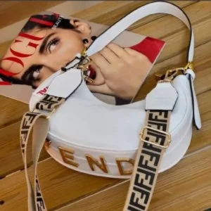 Fendi Boston Bag Brown For Women (TB25)