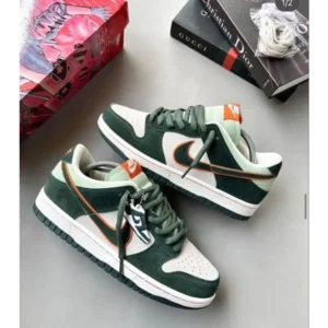 Nike Sb Dunk Low Otomo Katushiro Green Suede For Men (FT775)