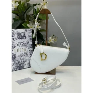 Christian Dior Saddle Bag With Og Box & Dust Bag For Women (CSO1438)