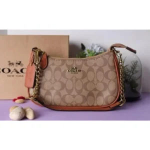 Coach Teri Shoulder Bag In Signature Canvas Bag For Women (FT631)