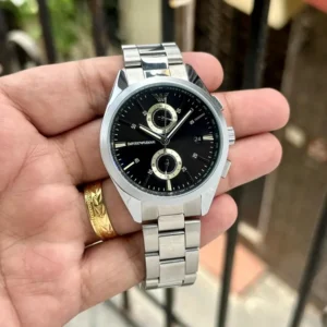 Emporio Armani Claudio Watch Black For Men (LAZ742)