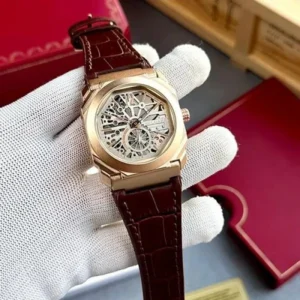 Bvlgari Leather Watch
