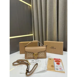 Coach leather Tote Bag With Og Box & Dust Bag For Women (LAB1136)