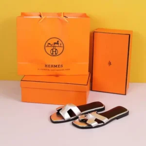 Hermes Paris High End Flats Oran With OG Box For Women (LAB1348)