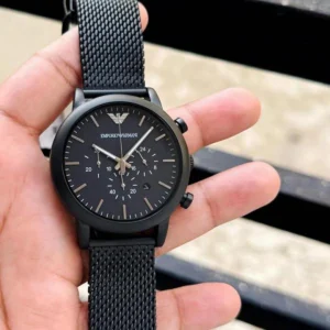 Luxury Emporio Armani Ar1968 Watch Black For Men