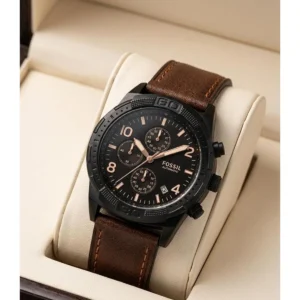 Luxury Fossil Bronson Chronograph Watch For Men