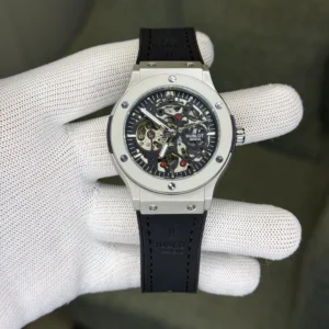 Luxury Hublot Automatic Watch Black White For Men