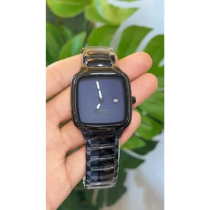 Luxury Rado True Square Watch Black Blue For Men