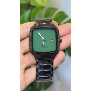 Luxury Rado True Square Watch Black Green For Men