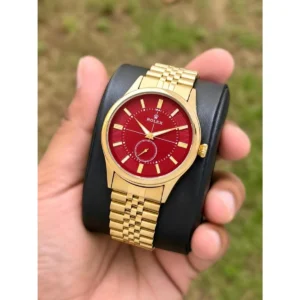 Luxury Rolex Watch Gold Tone Stainless Steel For Men