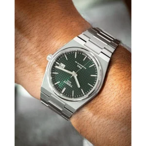 Luxury Tissot 1853 Prx Automatic Watch Silver Green For Men