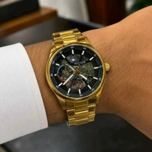 Luxury Tommy Hilfiger Automatic Watch For Men