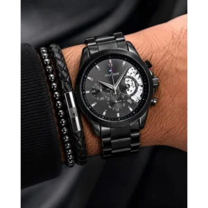 Luxury Tommy Hilfiger Watch Chronograph For Men