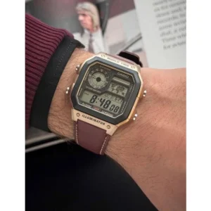 Premium Casio Ae1200 Illuminator Watch Brown For Men