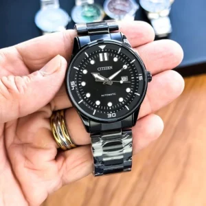 Premium Citizen Watch Full Black For Men