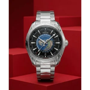 Premium Omega Seamaster Aqua Terra Watch World Map For Men