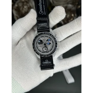 Premium Omega X Swatch Watch Grey For Men