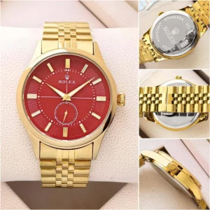 Premium Rolex Stainless Steel Watch For Men