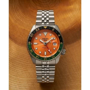 Premium Seiko 5 Sports Gmt Watch For Men