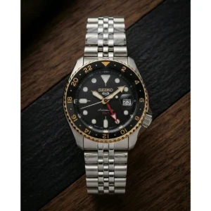 Premium Seiko 5 Sports Gmt Watch For Men
