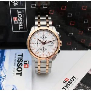 Premium Tissot 1853 Couturier Watch White Dial For Men