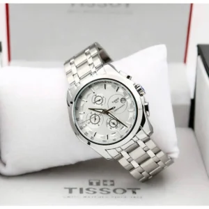 Premium Tissot 1853 Couturier Watch White For Men