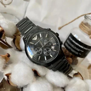 Stylish Emporio Armani Watch Full Black For Men