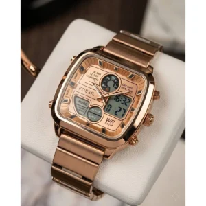 Stylish Fossil Retro Watch Chain Strap For Men