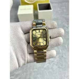 Stylish Fossil Roman Watch Gold For Men