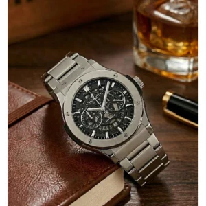 Stylish Hublot Fusion Aero Watch Chronograph For Men