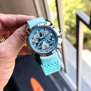 Stylish Jacob & Co Watch Sky Blue For Men