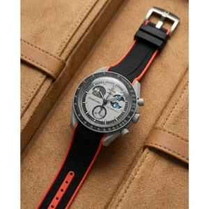 Stylish Omega Moon Watch Black For Men