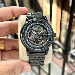 Stylish Patek Philippe Skeleton Watch Automatic For Men
