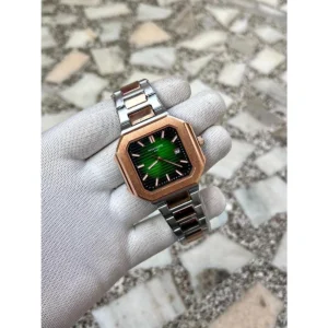 Stylish Patek Philippe Watch Green Dial For Men