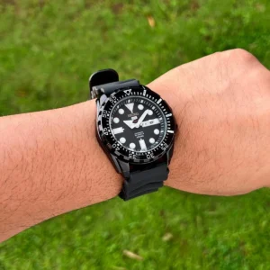 Stylish Seiko 5 Sports Watch Black For Men